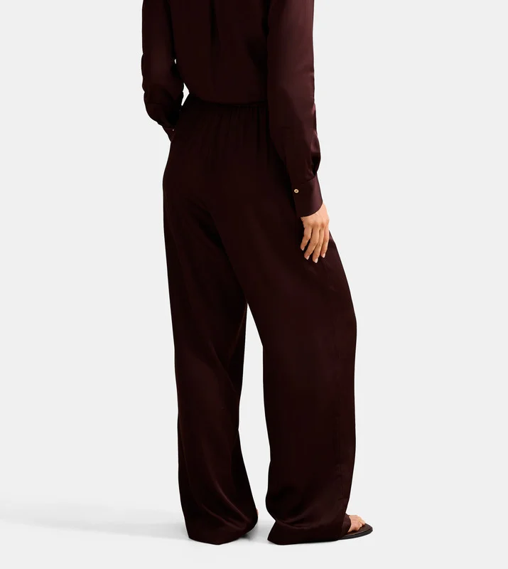 forever new  JENNA Drawstring Waist Wide-Leg Pants for Women | Best Price UAE